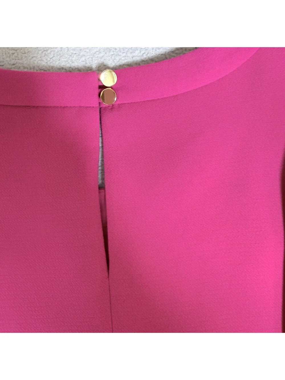 Kate Spade Dress 6 Pink Fuchsia Fancy Meeting You Sweetheart Scallop Demi Shift